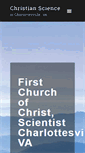 Mobile Screenshot of christiansciencecville.com